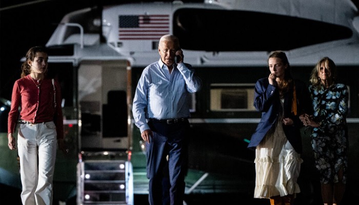 Biden’s Family Rallies at Camp David Amid Debate Fallout