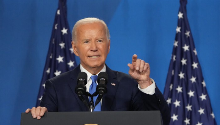 Biden Vows to Stay in the Race Despite Party Pressure