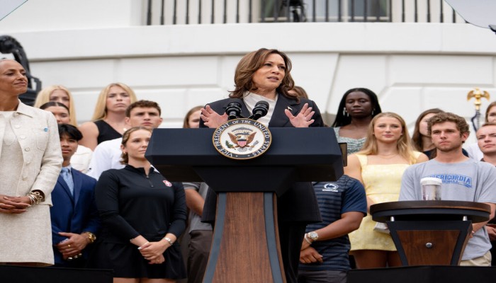 Kamala Harris starts campaigning