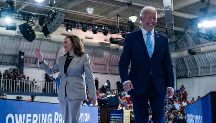 Biden and Harris Reunite at Public Event Amid Landmark Drug Price Announcement