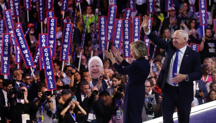 Tim Walz Takes the Spotlight at Democratic National Convention