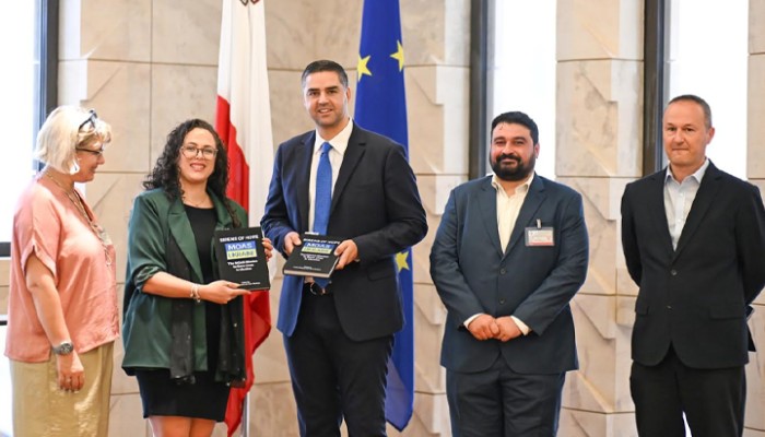 Deputy Prime Minister Ian Borg meets Maltese humanitarian organisation MOAS