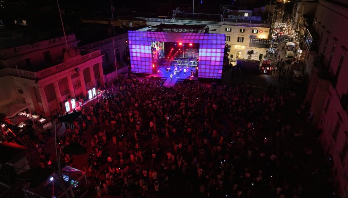 Thousands gather for Notte Bianca 2025 in Valletta
