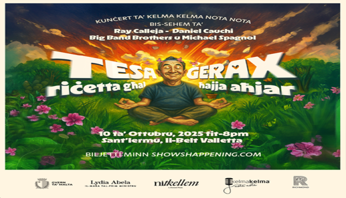 ‘Nitkellem’ Festival to Promote Mental Health Awareness at Fort St Elmo